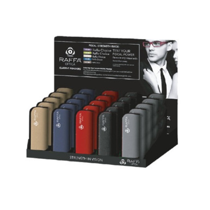 RAFFA Classic Reader Counter Display (25 pcs) | RA95305