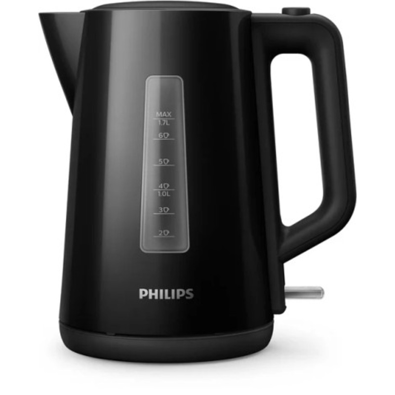 Philips Series 3000 Kettle  1.7 Litre, Family Size, Black | HD9318/01