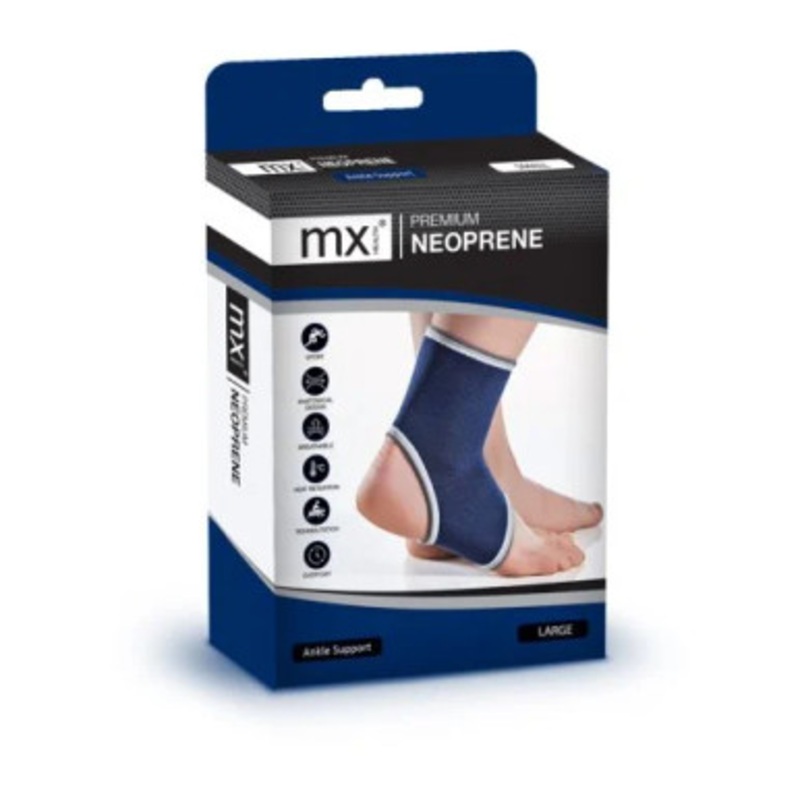 MX Premium Neoprene Ankle Support Large | MX74231