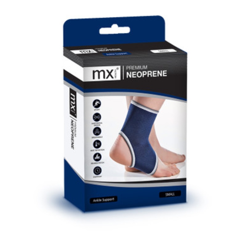 MX Premium Neoprene Ankle Support Small | MX74211
