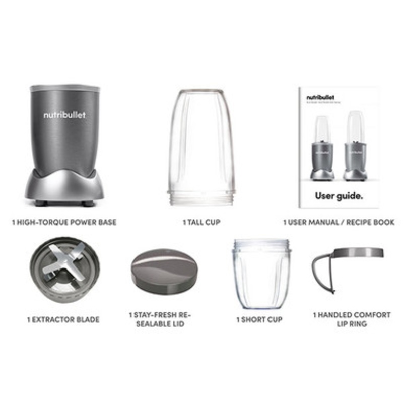 Nutribullet 600w personal blender 6 pcs  |NBR-0612