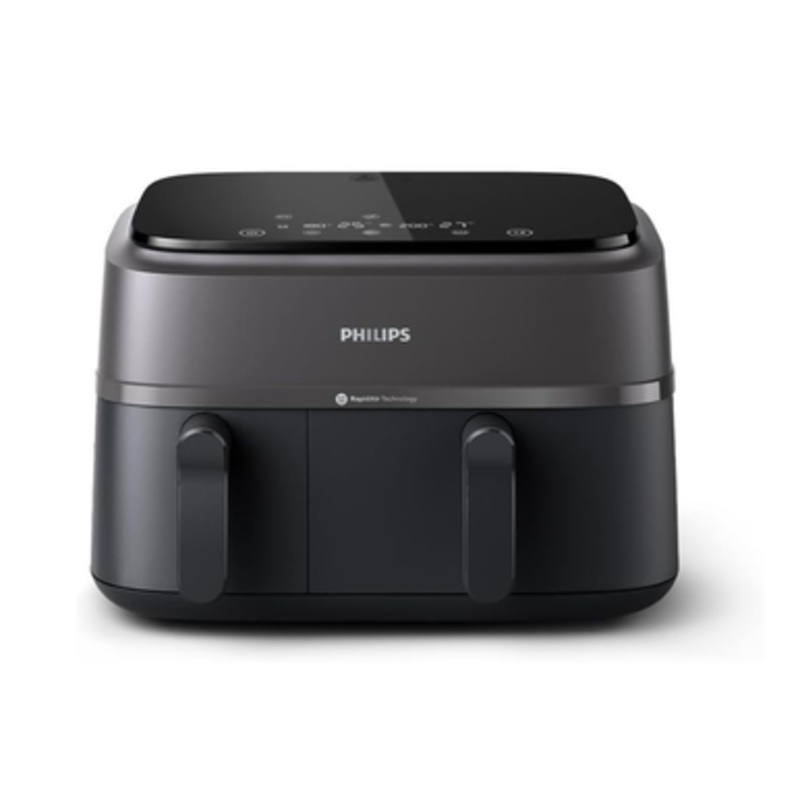 Philips  8-in-1 Double Drawer Airfryer  – 9L | NA350
