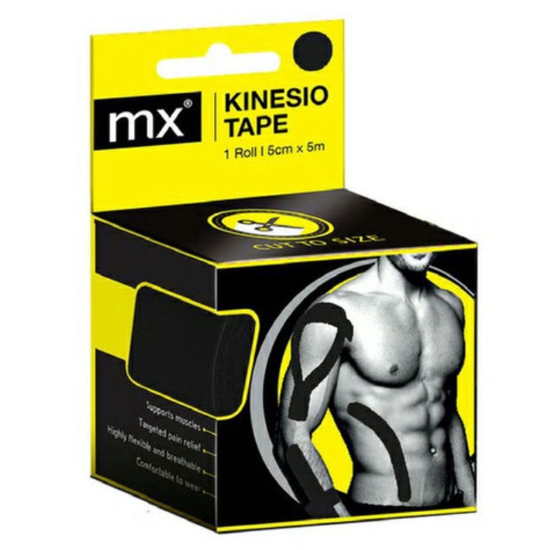 MX Kinesiology Tape – Black | MX79021