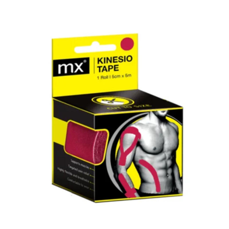 MX Kinesiology Tape – Red | MX79092