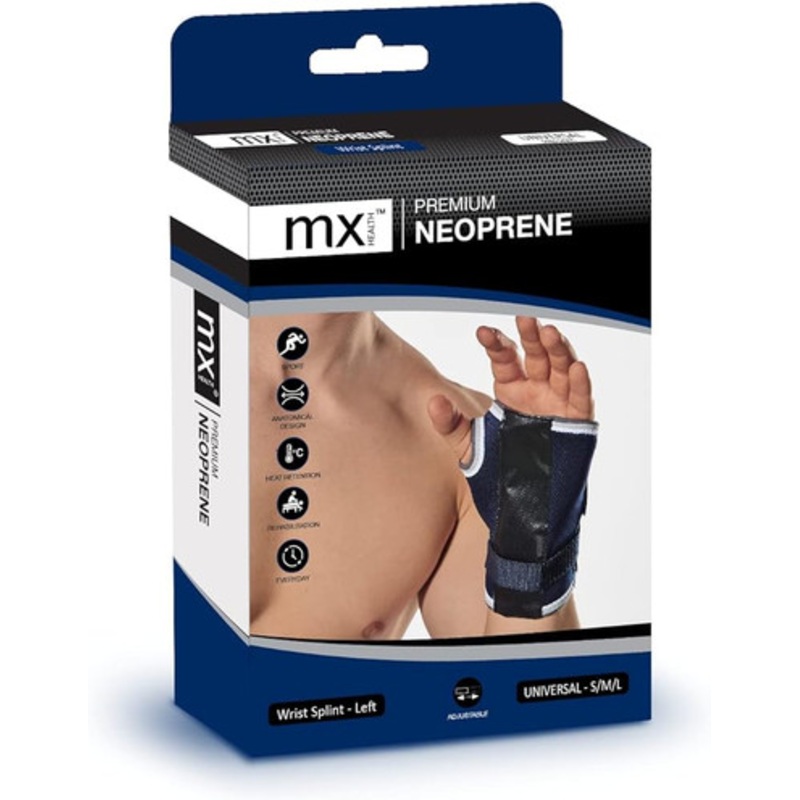 MX Premium Neoprene Ambidextrous Wrist Support – Universal | MX74588