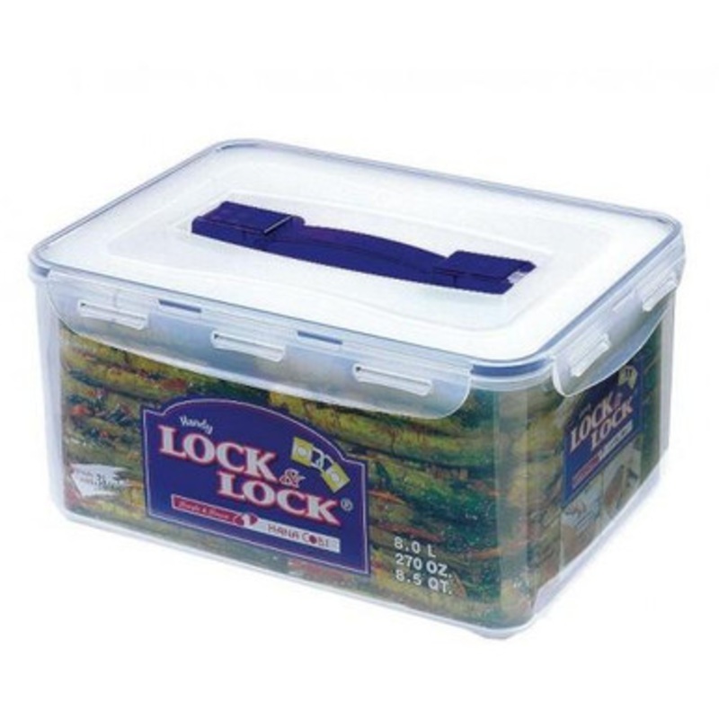 LocknLock 8L Rectangular Tall Container with HANDLE | HPL884