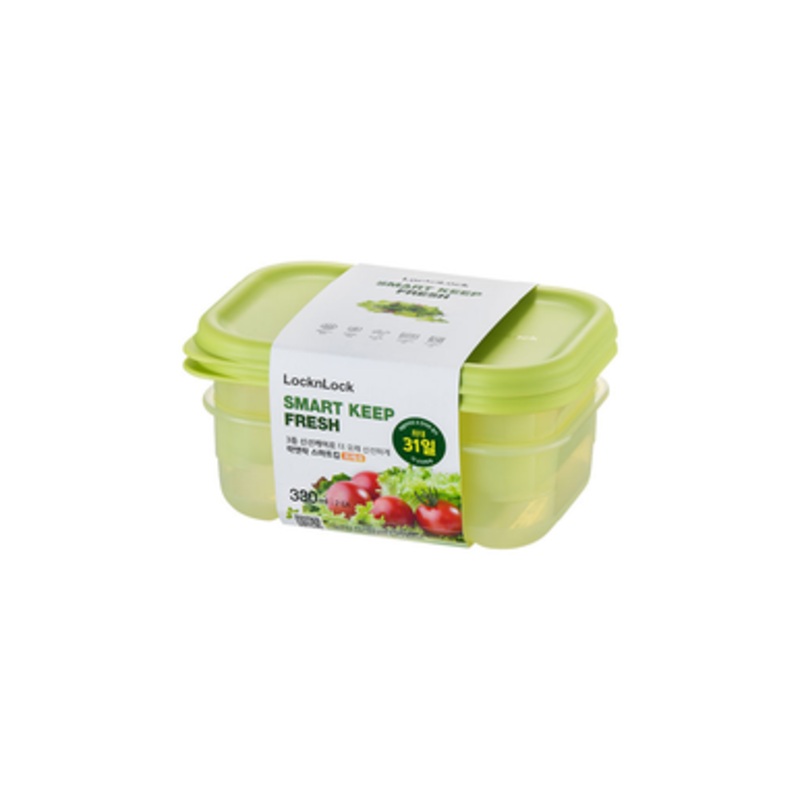 LocknLock Fresh Block 330ml Set of 2 31 Days Food Saving | LLHLE5100NS2
