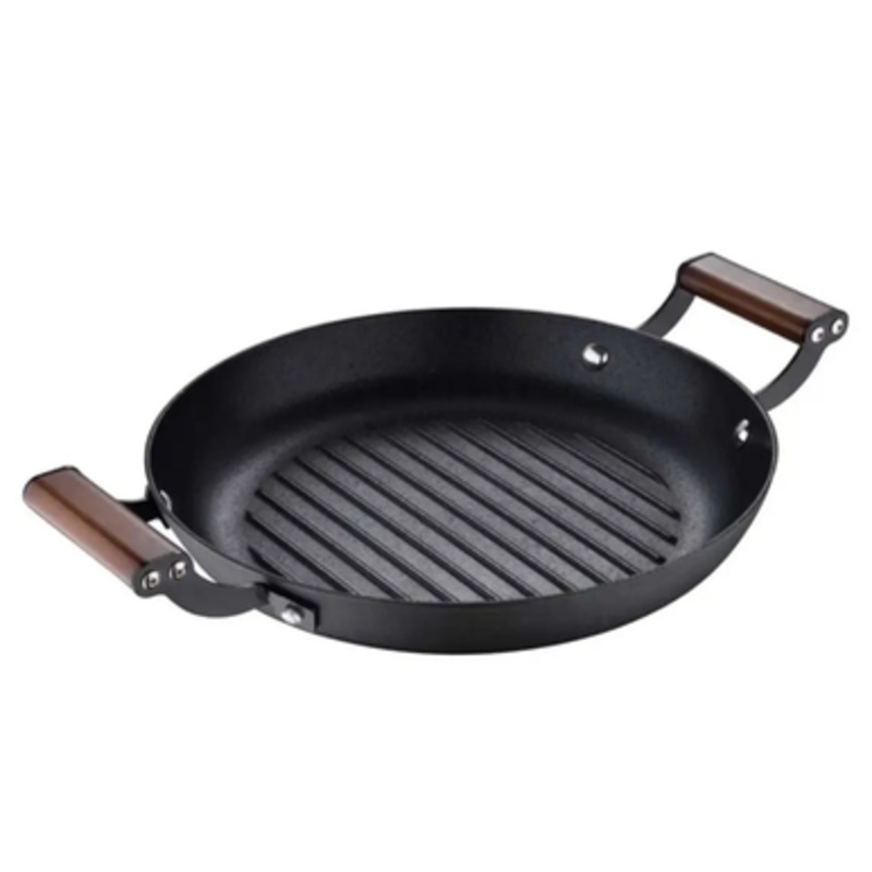 Masterpro 28Cm Non-Stick Round Grill Plate | BGMP-3820