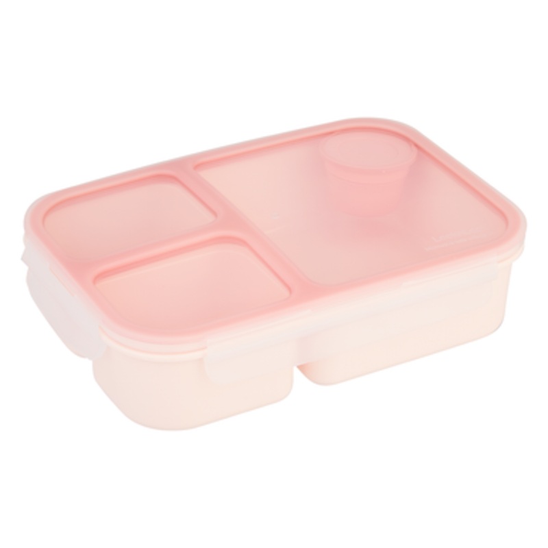 Lock n Lock 1.5L Divided Lunch Box –  Pink | HPL782
