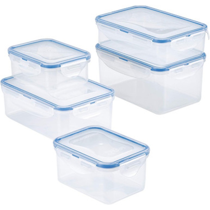 Lock n Lock 10 Pieces Easy Essentials Food Storage | HPL815SG5
