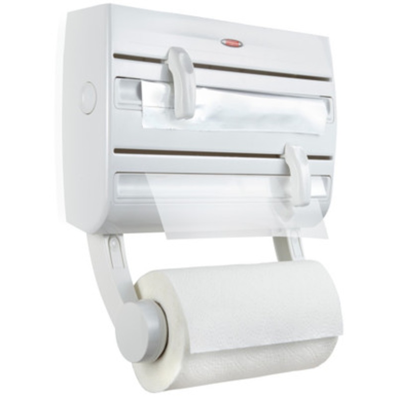 Leifheit Roll Holder Parat White/Grey | LF 25703
