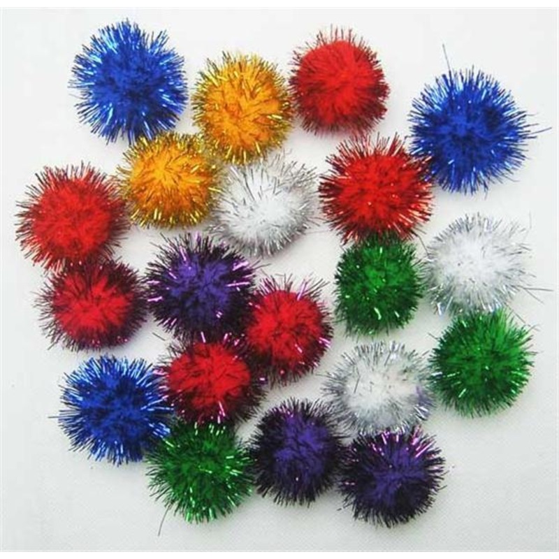 10 Pcs Kids DIY Handmade Doll Accessories Ornament Handicraft Toys Material Plush Ball