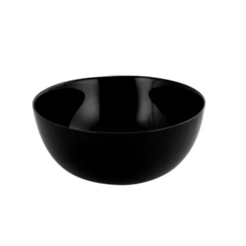 Karaca Black Opal Glass Swan Bowl 18cm | 153.03.07.7508