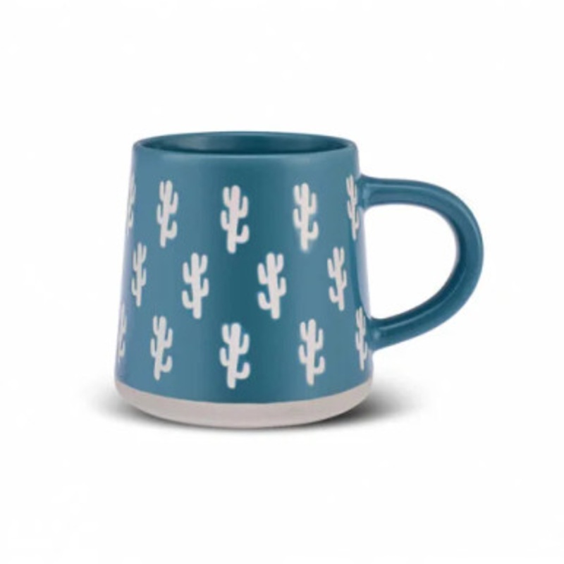 Karaca Cactus Mug 380ML Blue | 153.09.01.2854