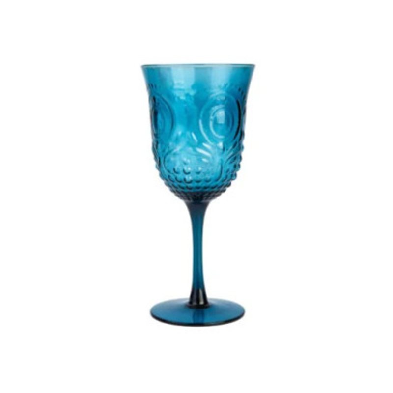 Karaca Camila Wine Blue Glass, 16.5cm |  153.03.08.0228