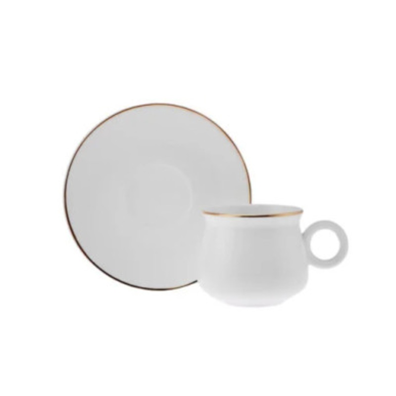 Karaca Canan Set Of 6 Coffee Cups, 90ML | 153.09.01.2809