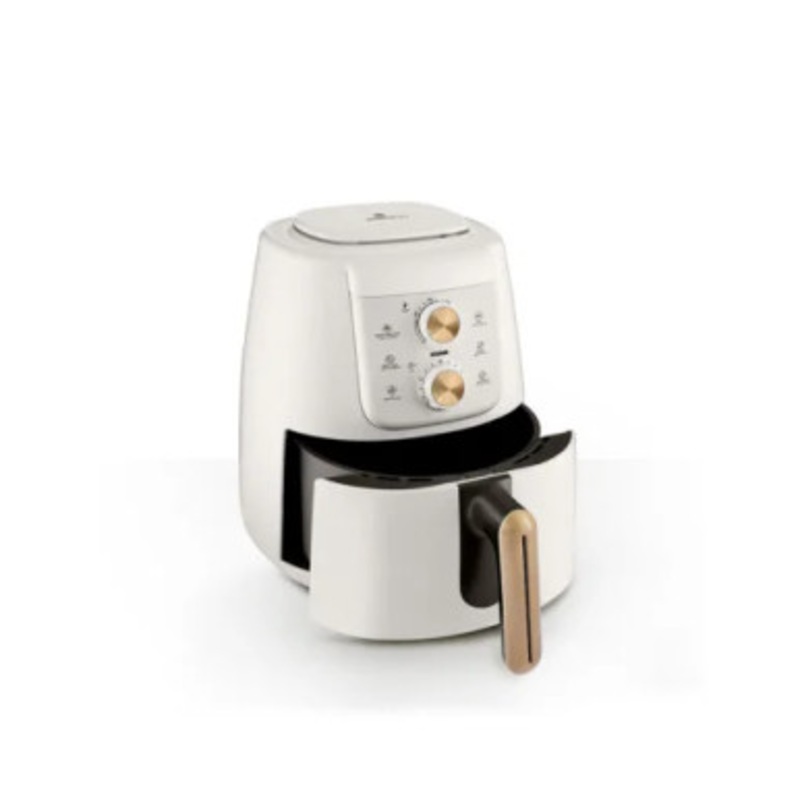 Karaca Air Pro Cook Manual XL Airfryer Cream Gold, 4L  1550W |  153.03.08.4280