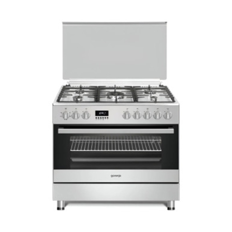 GORENJE Cooker 90Cm Wide 5 Gas Burners White | GGI9C20W
