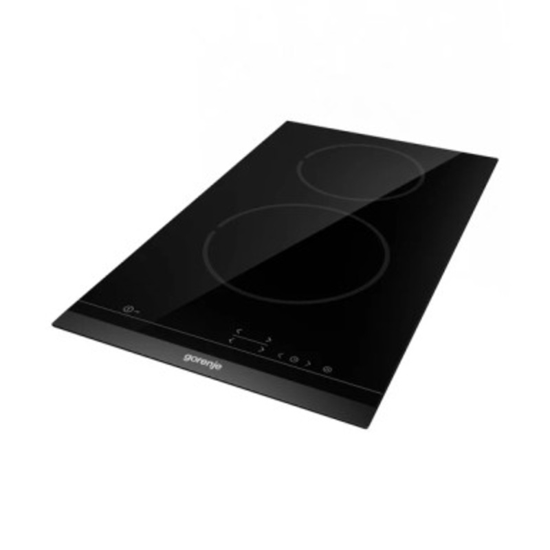 GORENJE Hob 30 Cm Domino 2 Electric Burners Black | ECT-321BCSC