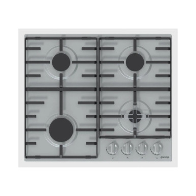 GORENJE Hob 60Cm 4 Gas Burners Safety Inox | G640X