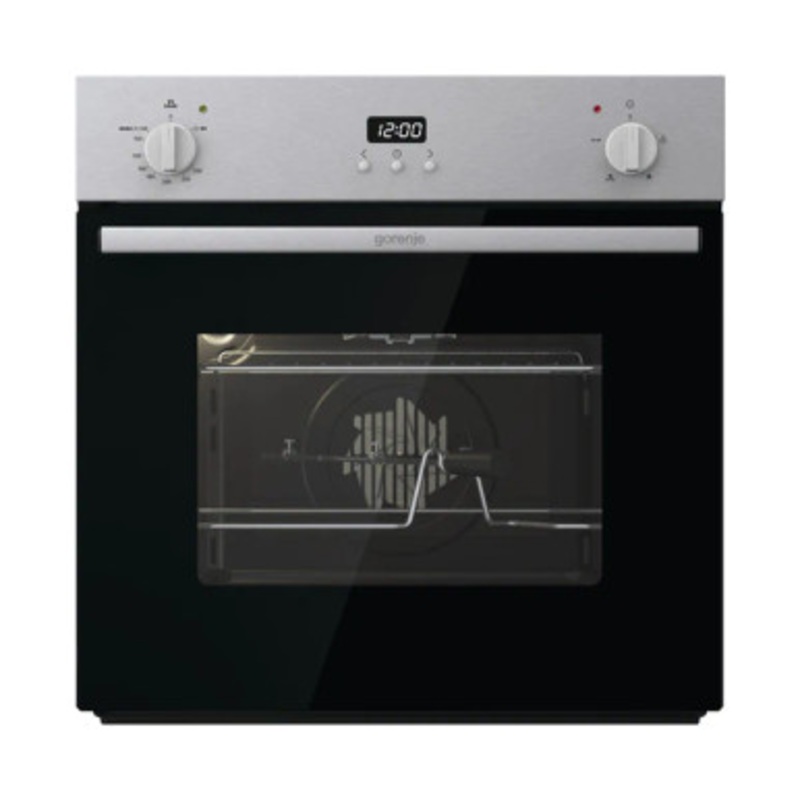 GORENJE Oven 60 Cm Gas Inox |  BOG6632E01X