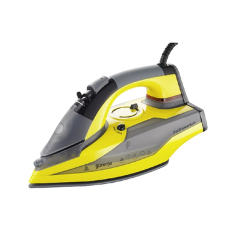 Gorenje Steam Iron 2600W Ceramic, Yellow | SIH2600YC