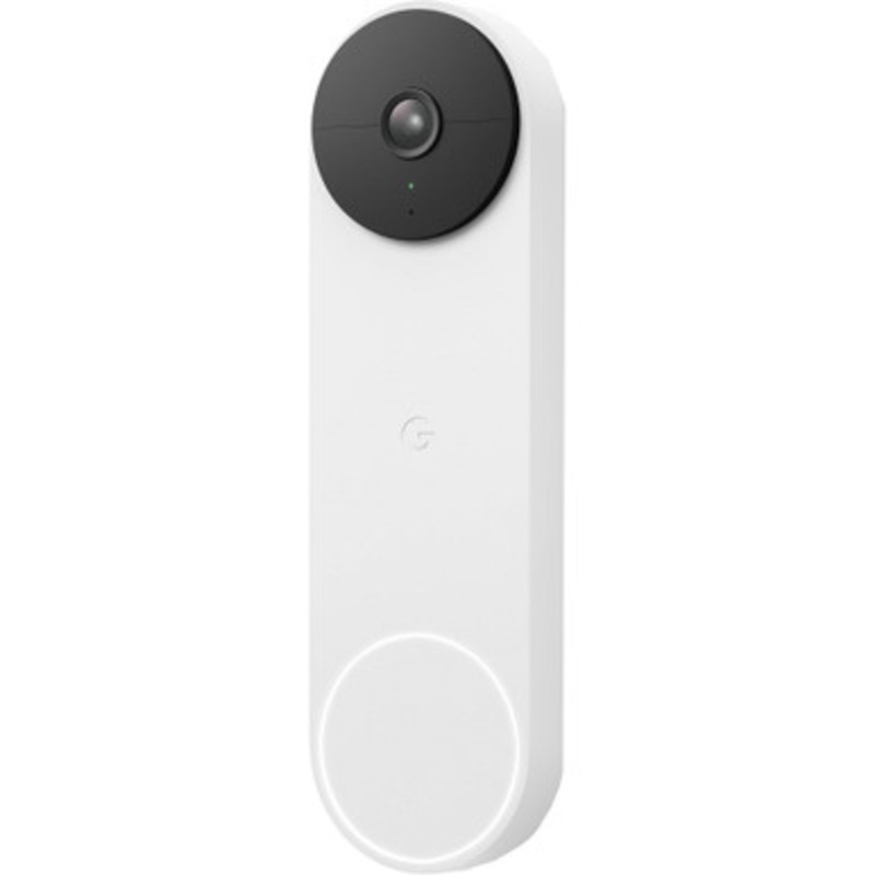Google Video Doorbell Wireless Wi-Fi Video Doorbell, White | GA01318-US