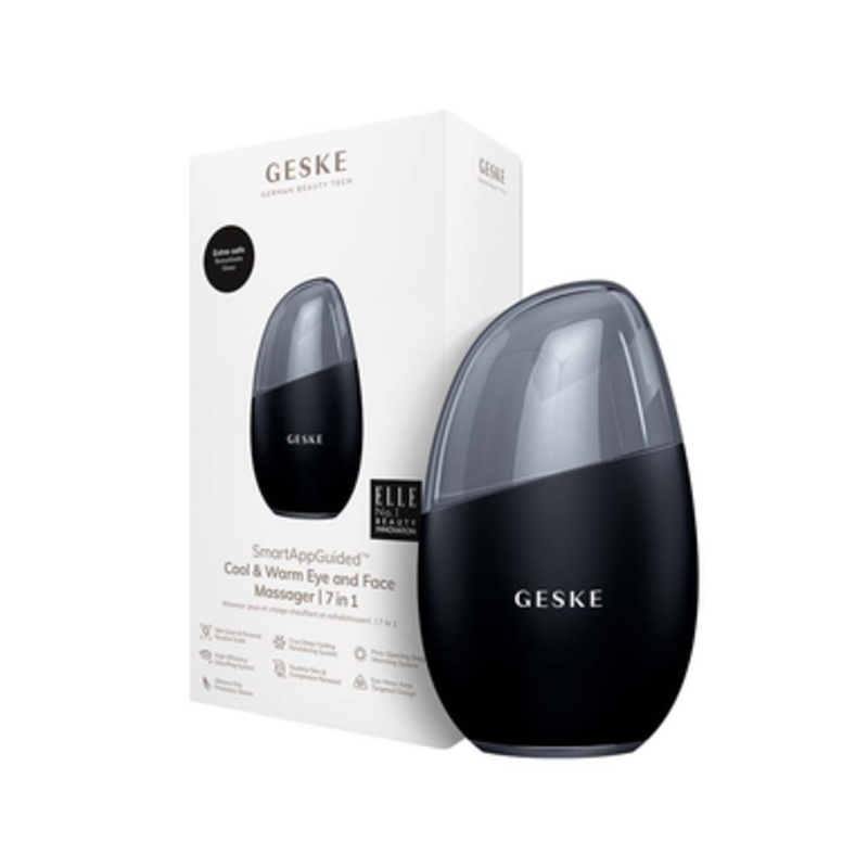 GESKE 7-in-1 Cool & Warm Eye and Face Massager – Grey | GESGK000700GY01