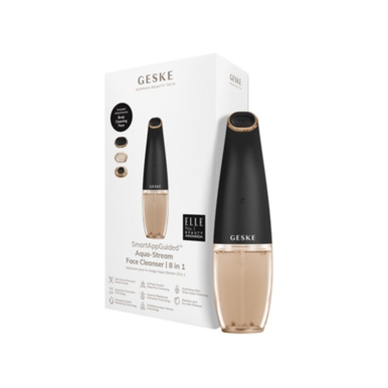 Geske 8 in 1 Aqua Stream Cleanset  – Black | GESGK000061BK01