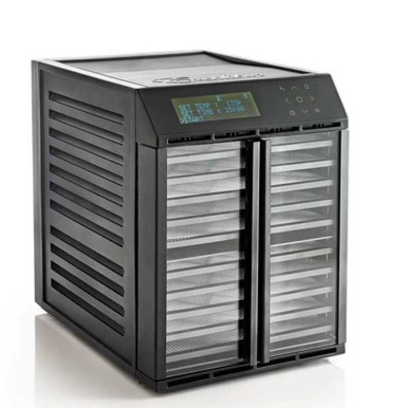 EXCALIBUR 10-TRAY DUAL ZONE FOOD DEHYDRATOR IN BLACK | RES10F