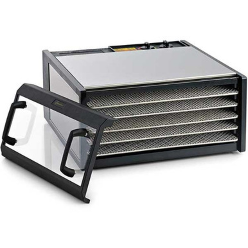 EXCALIBUR 5-TRAY FOOD DEHYDRATOR 26-HR TIMER, IN BLACK | 4526TCD220FB
