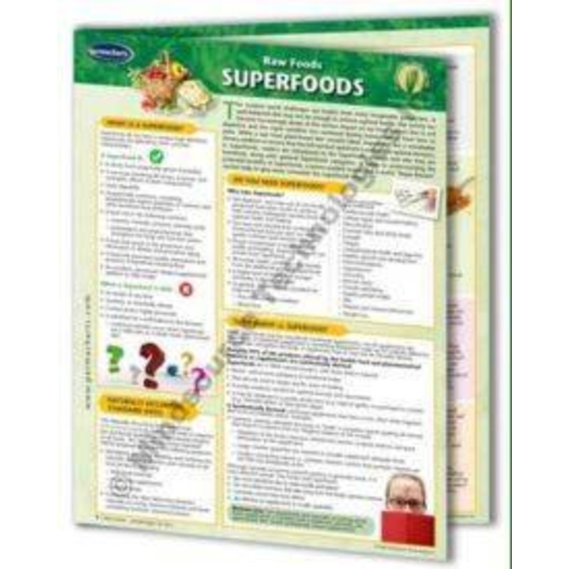 Excalibur Superfoods Info Chart | IC-SUPER