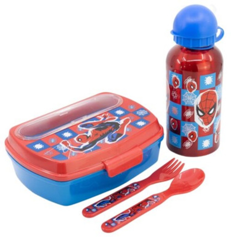 Disney Stor 4 Pcs Urban Bts Set In Gift Box Spiderman Midnight Flyer |  74763