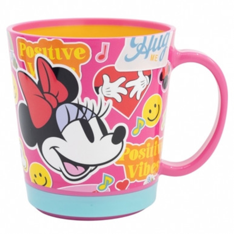 Disney Stor Drop Safe PP Mug 410ml Minnie Mouse Flower Power |  74467