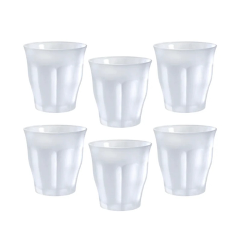 Duralex 25cl Picardie Frosted Tumbler – Set of 6 | 1027SR06A11SG
