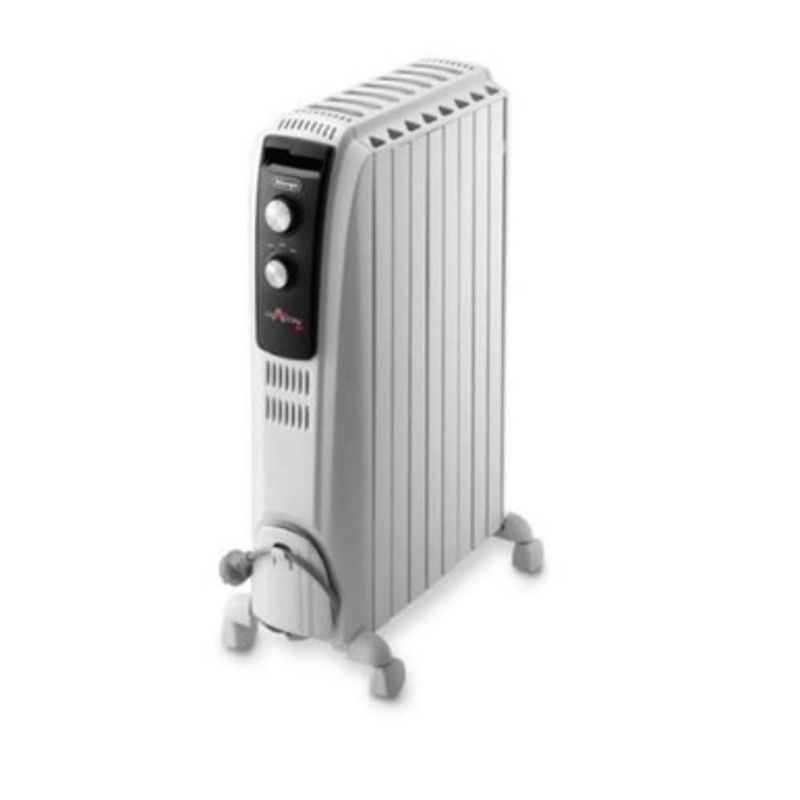 Delonghi Dragon 4 Electronic Timer Oil Filled Radiator 8 Fins | TRD40820
