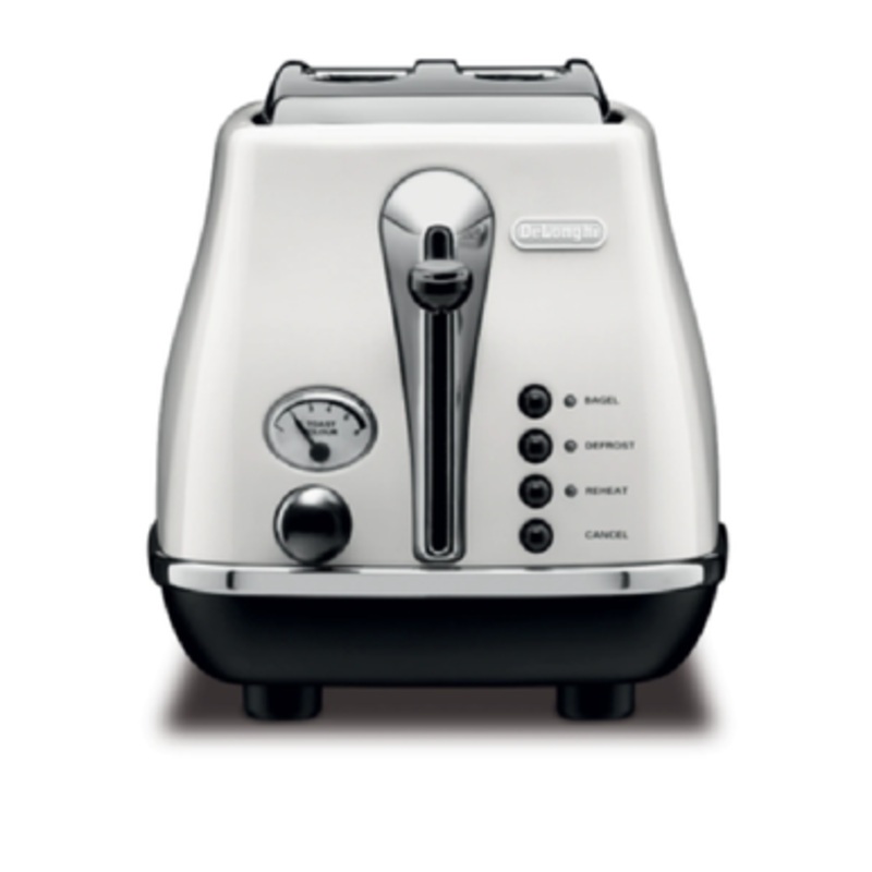 Delonghi Icona Toaster White | BKTCTO2003W