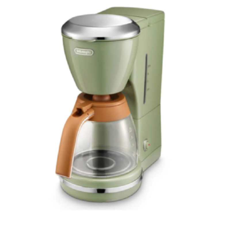 Delonghi Icona Vintage Coffee Maker Green | DKC-ICMOV210GR