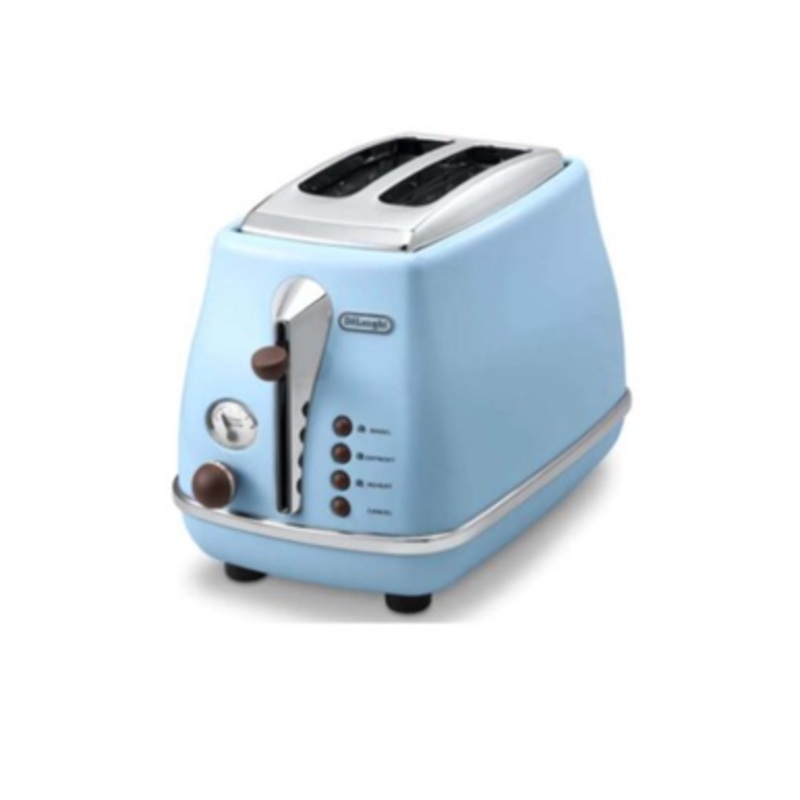 Delonghi Icona Vintage Toaster Azur Blue | DKT-CTOV2003 AZ