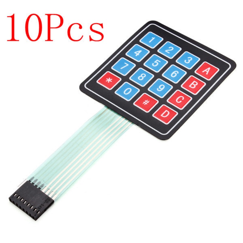 10Pcs 16Keys 4×4 SCM Matrix External Expansion Keyboard Contral Board