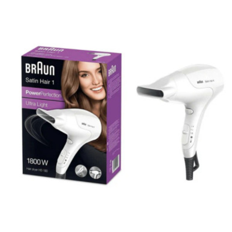 Braun Satin Hair 1 PowerPerfection Hair Dryer | BRHD180SDE