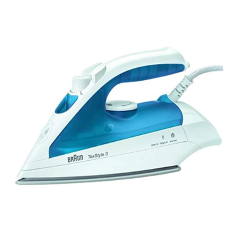 Braun TexStyle 3 Steam Iron – Blue | TS340C
