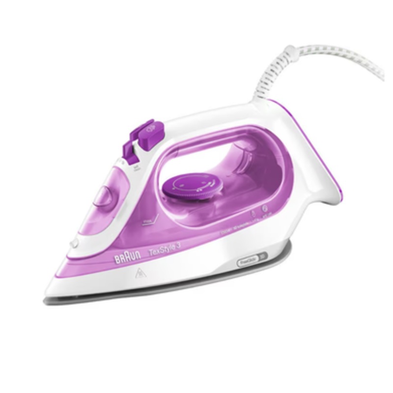 Braun TexStyle 3 Steam Iron – Purple | SI3030PU