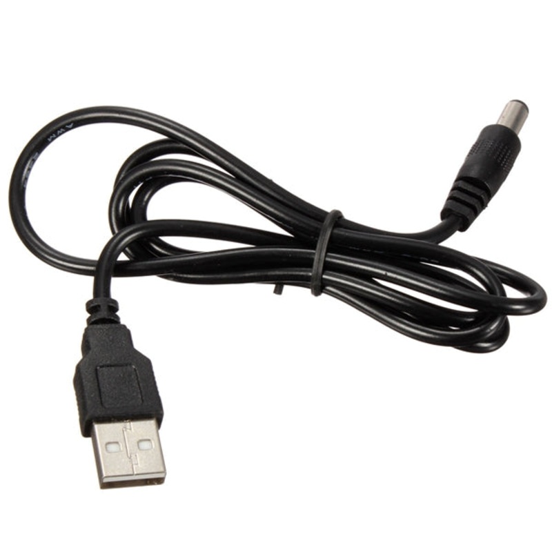 USB 2.0 To 5V DC Power Supply Cable USB charging Cord