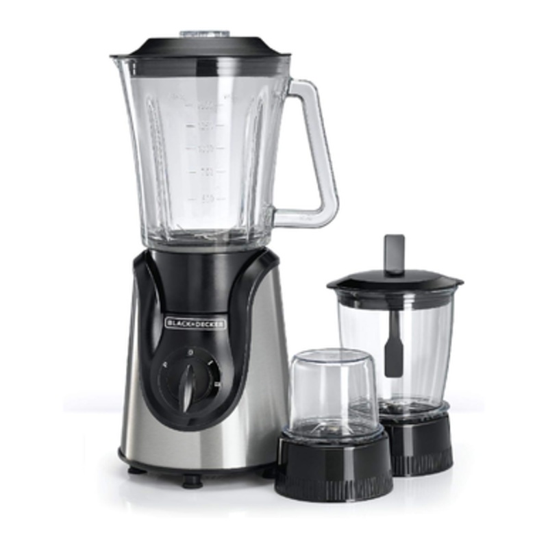 Black & Decker 600W Glass Blender with with Grinder |  BX600G-B5#