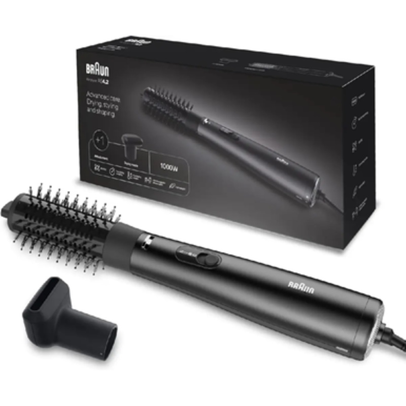 Braun Airstyler As4.2 Airbrush 1000w – Ionic Black | BRAS420SDE