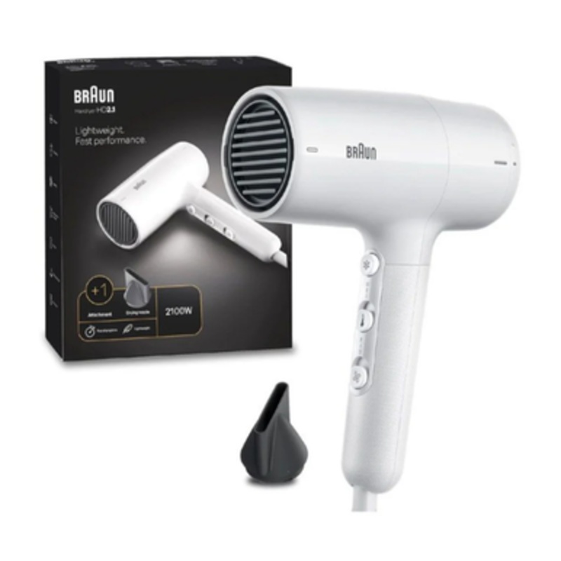 Braun HD2.10 Hair Dryer – 2100W, White | HD2.10