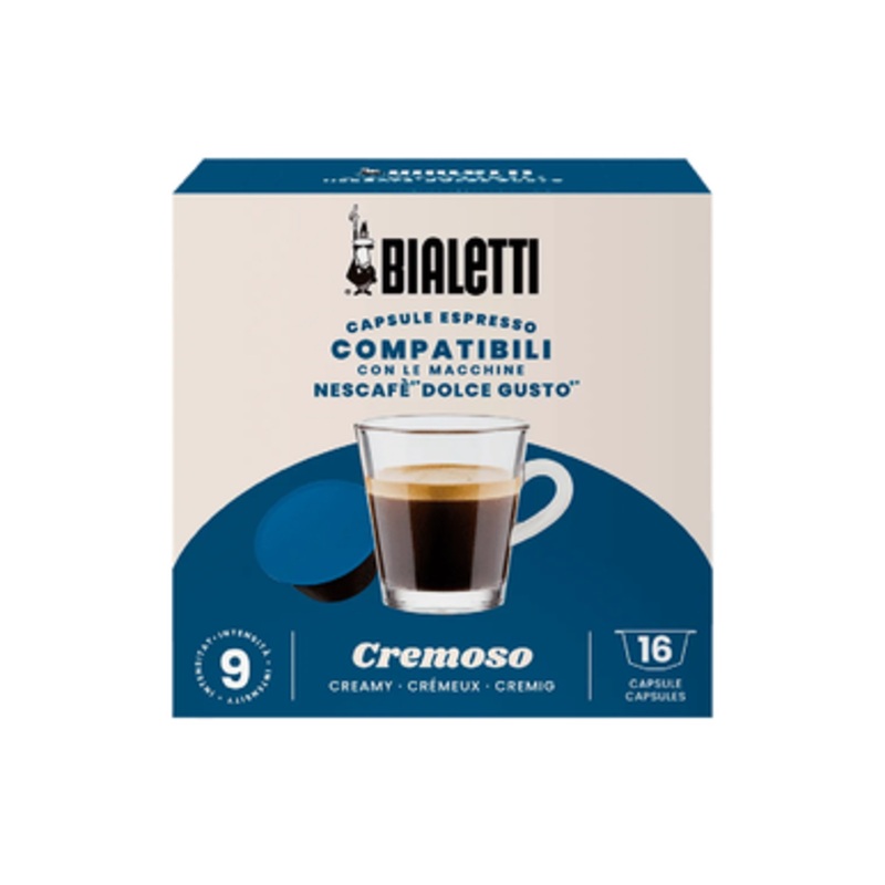 Bialetti Cream Aluminum Dolce Gusto Capsules – 16pcs | BIA96080442
