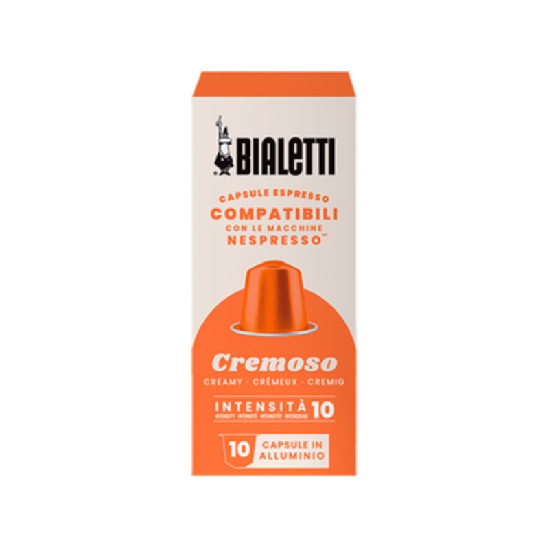 Bialetti Cremoso Aluminum Nespresso capsules – 10pcs | BIA96080434