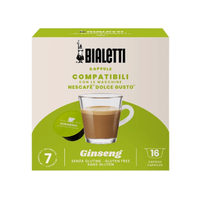 Bialetti Gingseng Aluminum Dolce Gusto Capsules – 16pcs | BIA96080447